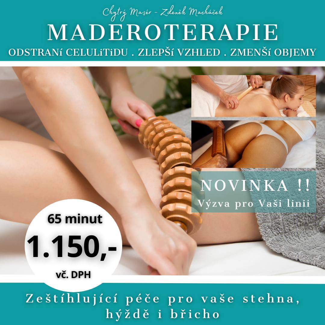 Jednotlivá masáž na maderoterapii